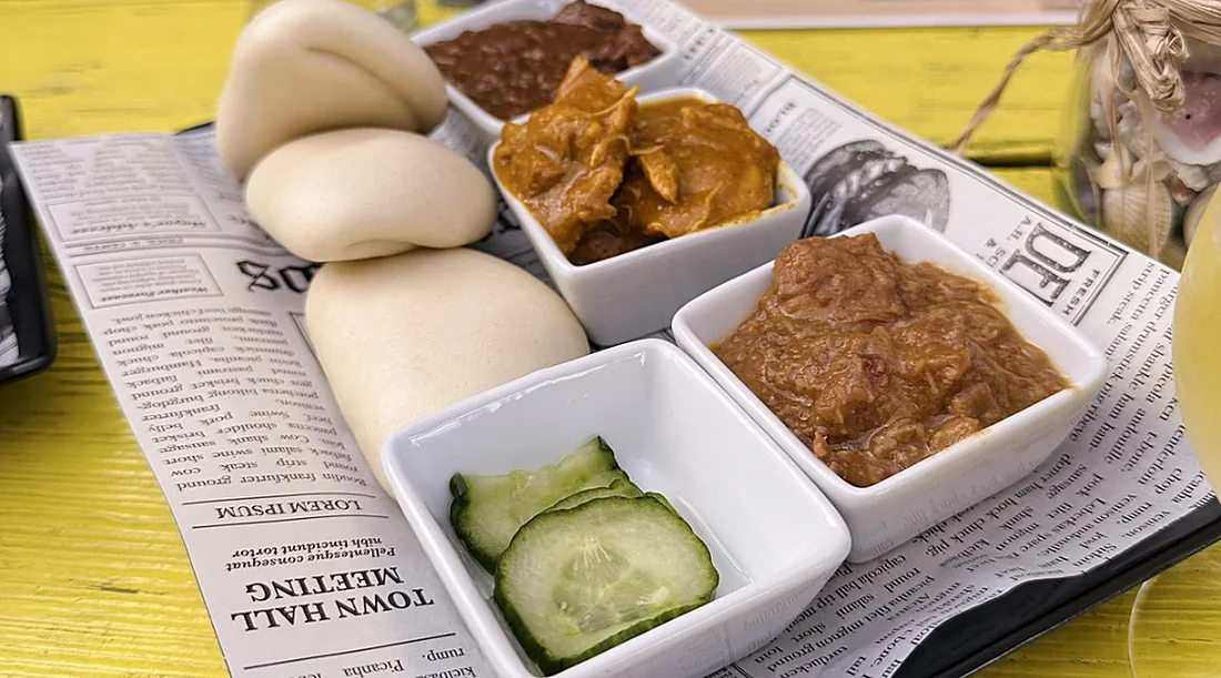 Proeverij De Meiden: bao buns met masala kip, rendang en smoor